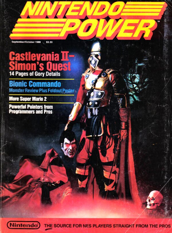 Nintendo Power Issue 002 (September October 1988) cover